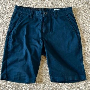 Volcom shorts. Waist is 31. Navy blue.